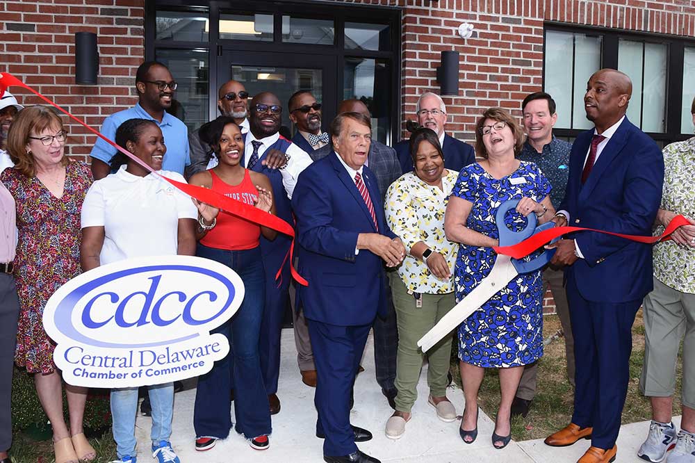 DSU, NGP dedicate CURE Building on Division Street in Dover